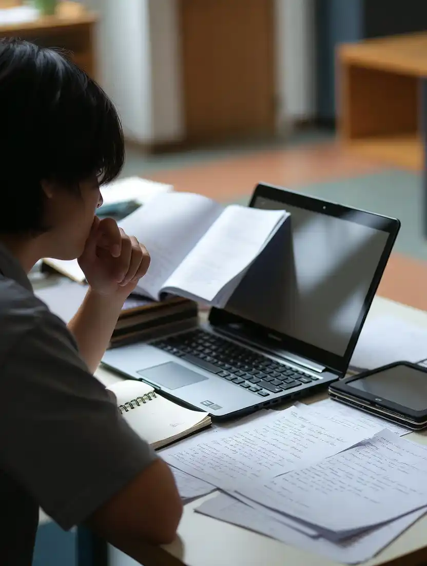 Dental Insurance FAQ Hub Person reading dental insurance FAQs and comparing coverage information