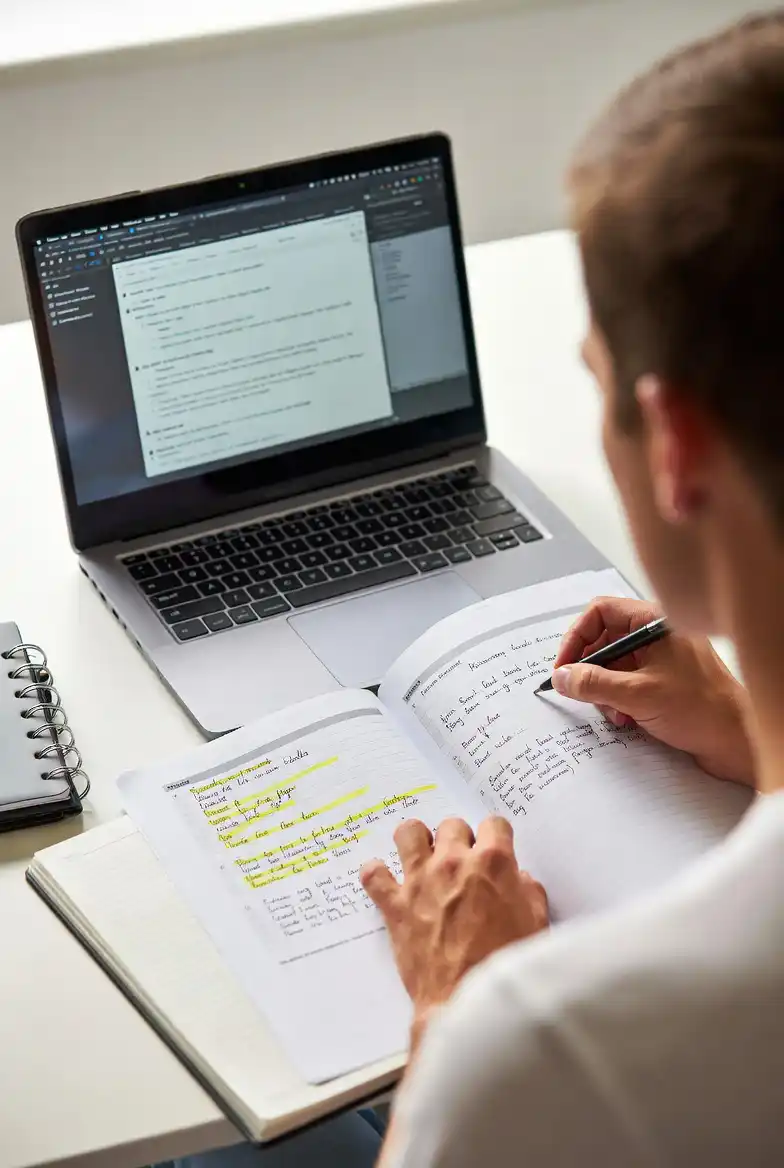 Dental Insurance Glossary Guide Person reading dental insurance glossary and learning insurance terms