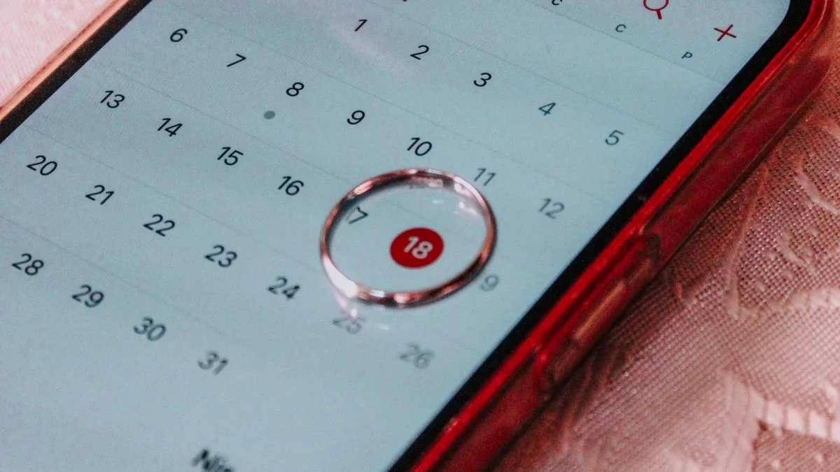 Important date marked on a calendar, representing the Medicare Initial Enrollment Period deadline